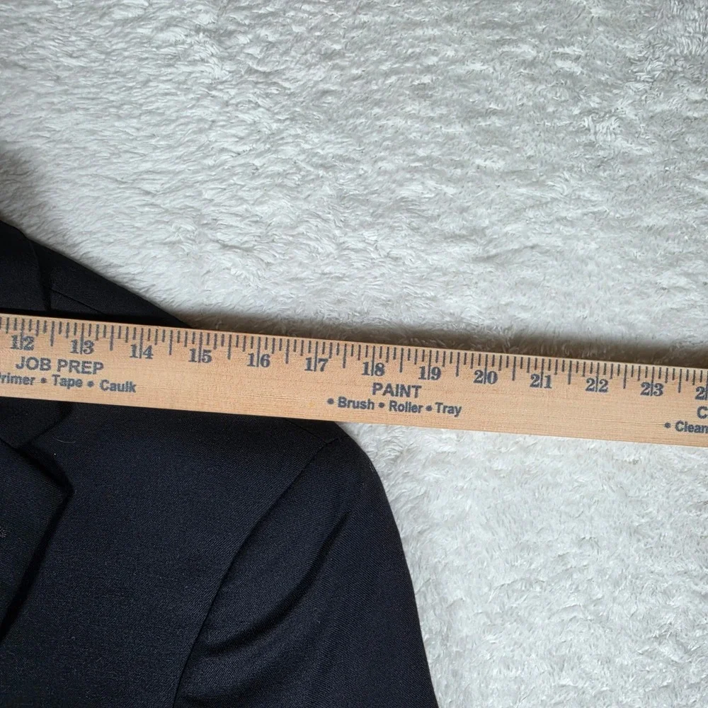 Jos. A. Bank 1905 Mens 36 Short Navy Wool Stretch Slim Fit Gold Button Blazer